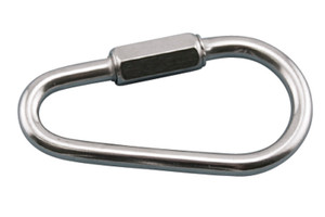 Suncor - 3/8" Pear Quick Link 316 Stainless Steel Suncor - 3/8" Pear Quick Link 316 Stainless Steel