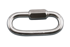 Suncor Stainless - 3/16" Quick Link 316 Stainless Steel Suncor Stainless - 3/16" Quick Link 316 Stainless Steel
