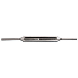 Suncor - 1" X 6" Forged Stub & Stub Turnbuckle, 316-NM Stainless Steel Suncor - 1" X 6" Forged Stub & Stub Turnbuckle, 316-NM Stainless Steel