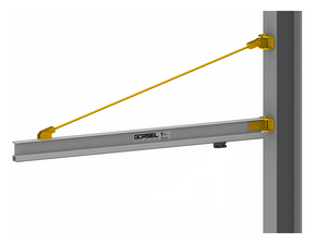 Gorbel AL100 - 2000lbs. Aluminum Wall Bracket Jib Cranes Gorbel AL100 - 2000lbs. Aluminum Wall Bracket Jib Cranes