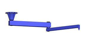 Gorbel AJ360-C  250 lb. Ceiling Mounted Articulating Jib Crane, 8-16 ft. Span Gorbel AJ360-C  250 lb. Ceiling Mounted Articulating Jib Crane, 8-16 ft. Span