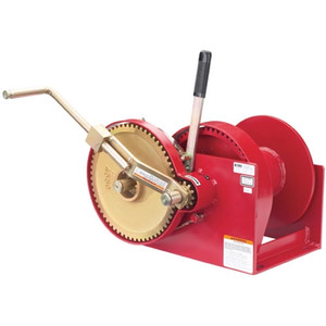 Thern M492 Model-10,000 lb. Spur Gear Hand Winch-Double Reduction