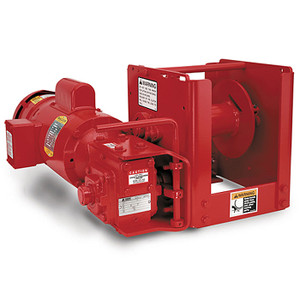Thern 4WS Series 1,500 lb. Worm/Spur Gear Electric Winch