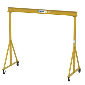 Spanco E-Series 2 Ton Gantry Crane - Adjustable Height, All-Steel Spanco E-Series 2 Ton Gantry Crane - Adjustable Height, All-Steel