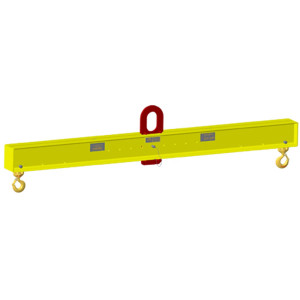 M & W Adjustable Length Lifting Beam with Swivel Hook Bottoms M & W Adjustable Length Lifting Beam with Swivel Hook Bottoms
