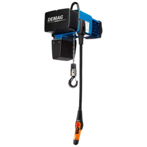 Demag DC COM 275 lbs. Electric Chain Hoist 32 8 fpm 230 460 Demag DC COM 275 lbs. Electric Chain Hoist 32 8 fpm 230 460