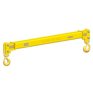 Standard Adjustable Lifting Beam w/ Swivel Hooks - 2,000 lb