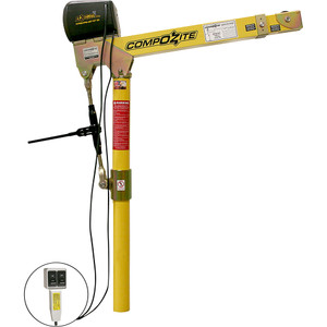 OZ 1200lb Davit Crane, 12V DC Electric Winch w/Brake - OZ1200DAV-DCW OZ 1200lb Davit Crane, 12V DC Electric Winch w/Brake - OZ1200DAV-DCW