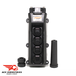 Control Station Housing Kit (Includes Housing, Boots, Collar, Gasket & Hardware), 4 Button Enclosure 58288 Control Station Housing Kit (Includes Housing, Boots, Collar, Gasket & Hardware), 4 Button Enclosure 58288