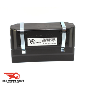 Duct-O-Wire Center Power Feed 110 AMP Rated FE-908 - FE-1158-2CP Duct-O-Wire Center Power Feed 110 AMP Rated FE-908 - FE-1158-2CP