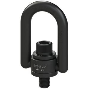 ADB Heavy Duty- 4,000 lb. Long Bar Black Oxide Hoist Ring, 33604 ADB Heavy Duty- 4,000 lb. Long Bar Black Oxide Hoist Ring, 33604