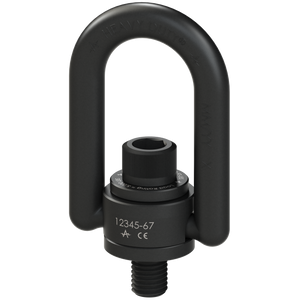 ADB Heavy Duty- 5,000 lb. Long Bar Black Oxide Hoist Ring, 33717 ADB Heavy Duty- 5,000 lb. Long Bar Black Oxide Hoist Ring, 33717