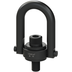 ADB Safety Engineered 10,000 lb. Black Oxide Hoist Ring, 23105