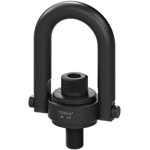 ADB Safety Engineered 10,000 lb. Black Oxide Hoist Ring, 23108