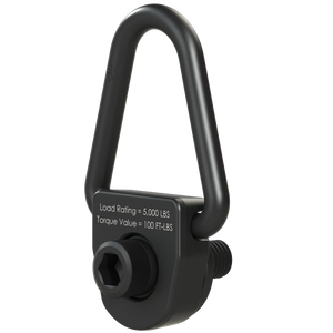 ADB Heavy Duty- Side Pull 800 lb. Black Oxide Hoist Ring, 36305 ADB Heavy Duty- Side Pull 800 lb. Black Oxide Hoist Ring, 36305