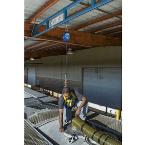 Gorbel Tether Track 16 ft. Ceiling Mounted Monorail 2 Person, Single Track Gorbel Tether Track 16 ft. Ceiling Mounted Monorail 2 Person, Single Track