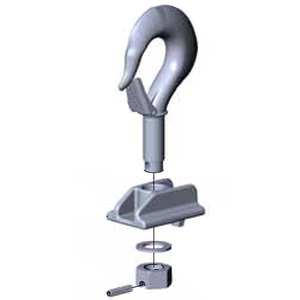 CM Swivel Latchlok Hook Mount Kit for Lodestar RRS Electric Chain Hoists CM Swivel Latchlok Hook Mount Kit for Lodestar RRS Electric Chain Hoists