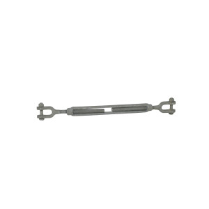 CM 2,200 WLL - 1/2"X9" Jaw & Jaw Galvanized Turnbuckle, 0809JJ CM 2,200 WLL - 1/2"X9" Jaw & Jaw Galvanized Turnbuckle, 0809JJ