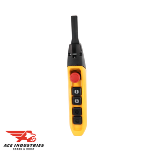 Harrington 4-Button, Single Speed Pendant,  With E-Stop, SWDH110AD Harrington 4-Button, Single Speed Pendant,  With E-Stop, SWDH110AD