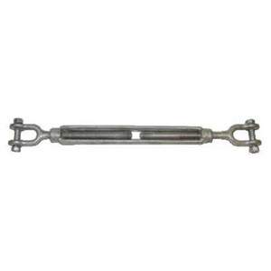 CM 7,200 WLL - 7/8x 12" Jaw & Jaw Galvanized Turnbuckle (CM1412JJ) CM 7,200 WLL - 7/8x 12" Jaw & Jaw Galvanized Turnbuckle (CM1412JJ)