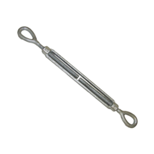CM 2,200 WLL - 1/2 x 9" Eye & Eye Galvanized Turnbuckle (CM0809EE) CM 2,200 WLL - 1/2 x 9" Eye & Eye Galvanized Turnbuckle (CM0809EE)