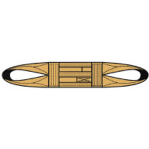 Stren-Flex 25,600lb 8" Heavy Duty Cargo Basket Sling, 1 Ply Stren-Flex 25,600lb 8" Heavy Duty Cargo Basket Sling, 1 Ply