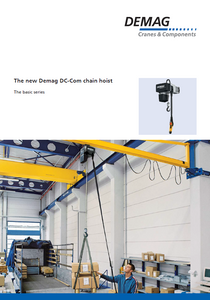 Demag DC-Com Electric Chain Hoist Brochure Demag DC-Com Electric Chain Hoist Brochure