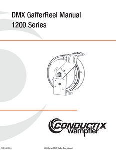 Conductix 1200 Gaffer Reel Manual Conductix 1200 Gaffer Reel Manual