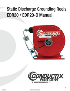 Conductix EDR20 & EDR20-0  Static Discharge Grounding Reels Manual
