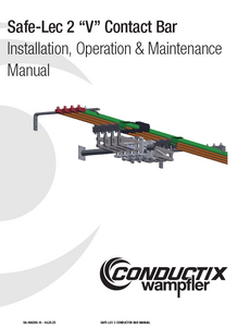 Conductix Safe-Lec 2 "V" Contact Bar Manual