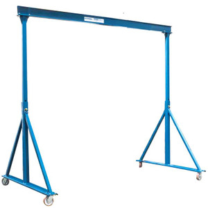 Gorbel AG 5 Ton Adjustable Height Steel Gantry Crane, 15 ft. Span Gorbel AG 5 Ton Adjustable Height Steel Gantry Crane, 15 ft. Span
