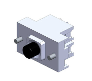 Conductix 80 Series Pendant, Momentary Single Button, 1-Normally Open Contact