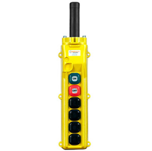 Conductix 80 Series Small Inlet/Deep Back-Complete Pendant Enclosures for 6 - 8 Button Holes Conductix 80 Series Small Inlet/Deep Back-Complete Pendant Enclosures for 6 - 8 Button Holes