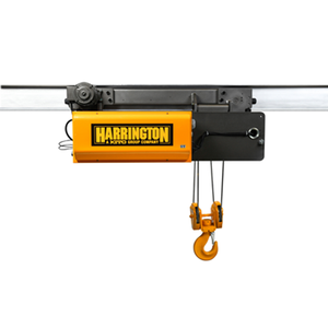 Harrington RY 3 Ton Electric Wire Rope Hoist 33ft Lift, VFD Harrington RY 3 Ton Electric Wire Rope Hoist 33ft Lift, VFD