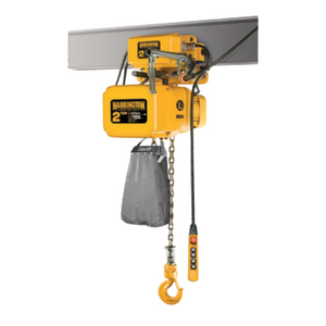 Harrington NER II 1 Ton Electric Hoist 14 fpm with Motorized Trolley Harrington NER II 1 Ton Electric Hoist 14 fpm with Motorized Trolley