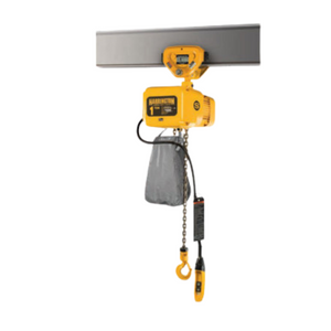 Harrington NER II 2 Ton Electric Hoist 14 fpm with Push Trolley Harrington NER II 2 Ton Electric Hoist 14 fpm with Push Trolley