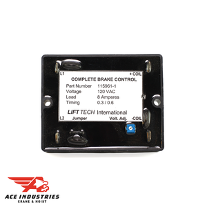 Ensure safe & efficient hoist operation with Budgit Brake Controller DC - 11596101. Durable, reliable, & compatible with Budgit hoists. Ensure safe & efficient hoist operation with Budgit Brake Controller DC - 11596101. Durable, reliable, & compatible with Budgit hoists.