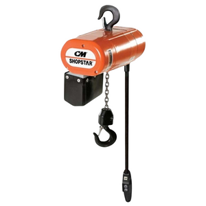 CM ShopStar 600 lb. Electric Hoist 8 fpm Single Phase CM ShopStar 600 lb. Electric Hoist 8 fpm Single Phase