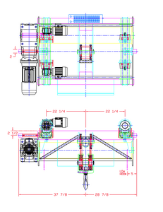 Detroit 11 Ton Wire Rope Hoist DB22M29-13 Diagram Detroit 11 Ton Wire Rope Hoist DB22M29-13 Diagram