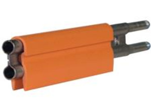 Conductix 8-Bar 10 ft. Conductor Bar, 90A, Galvanized Steel, Orange PVC Cover Conductix 8-Bar 10 ft. Conductor Bar, 90A, Galvanized Steel, Orange PVC Cover