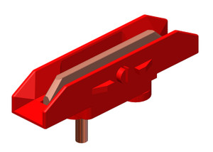 Conductix 8-Bar, Collector Parts, Head Assy, 100A, J-Head, 6 AWG 21 in L Pigtail Conductix 8-Bar, Collector Parts, Head Assy, 100A, J-Head, 6 AWG 21 in L Pigtail