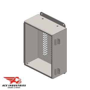 Conductix Junction Box: NEMA 4X enclosure with 24-Pole Control terminals. 10" x 8" x 6" size.