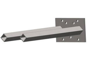 Conductix Safe-Lec 2 Collector Mounting Bar, Double-Post, 0.5 inch sq, 16 inch Length Conductix Safe-Lec 2 Collector Mounting Bar, Double-Post, 0.5 inch sq, 16 inch Length