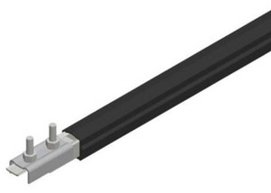 Conductix Conductor Bar Assembly 125A, 14.76 ft. PVC Black UV Conductix Conductor Bar Assembly 125A, 14.76 ft. PVC Black UV