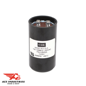 Enhance electrical stability with 108-130 MFD Capacitor 165 VAC. Reliable energy storage for various applications.