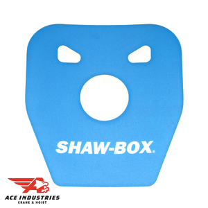Shaw-Box Label Foam Lower Block for Global 'B' series - Safety and efficiency in lifting.