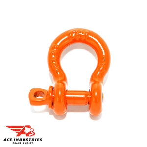 CM 2 Ton Carbon, 7/16" Shackle w/Screw Pin Anchor CM 2 Ton Carbon, 7/16" Shackle w/Screw Pin Anchor