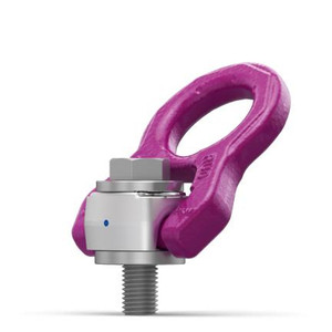 Rud 1.35 Ton Boltable Swivel Hoist Ring - Caldwell Heavy Duty Lifting Point from a side angle 1 Rud 1.35 Ton Boltable Swivel Hoist Ring - Caldwell Heavy Duty Lifting Point from a side angle 1