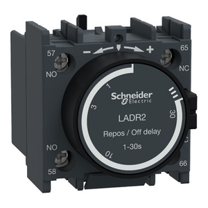 Contactor Time Delay Auxiliary Contact Block, LADR2