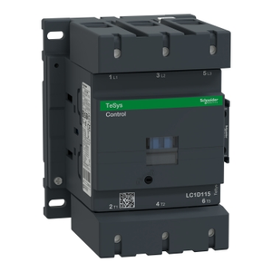 Non-Reversing Contactor, 75 HP, 480 VAC, 115 Amp, LC1D115G7